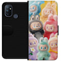 Miniatyrbild 1 av 3: OnePlus Nord N100 Plånboksfodral Labubu Sketch Style – Handritat monster i tusch