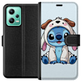 Pikkukuva 1 / 3: Xiaomi Redmi Note 12 Lompakkokotelo Stitch Koirapuku Lilo & Stitch Disney Hauska Design Sininen Avaruusolento Sarjakuva Hahmo Suosittu Lapsille Suosit