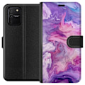 Miniatyrbillede 1 af 3: Samsung Galaxy S10 Lite Tegnebogsetui Marmor Lilla