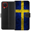 Miniatyrbilde 1 av 3: Samsung Galaxy A12 Lommeboketui Sverige Flag