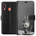 Miniatyrbillede 1 af 3: Samsung Galaxy A20e Tegnebogsetui Pop Mart MEGA LABUBU LABUBU Sketch 1000%