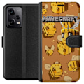 Miniatyrbild 1 av 3: Xiaomi Redmi Note 12 Pro Plånboksfodral Minecraft Bi