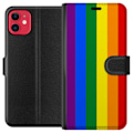 Miniatyrbillede 1 af 3: Apple iPhone 11 Tegnebogsetui Pride Flagga