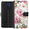 Miniatyrbillede 1 af 3: Xiaomi Redmi 9 Tegnebogsetui Blomster