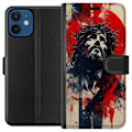 Pikkukuva 1 / 3: Apple iPhone 12  Lompakkokotelo Jeesus ristillä - kristilline