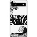Pikkukuva 1 / 3: Google Pixel 6a Läpinäkyvä kuori Leopard Faces