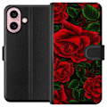 Miniatyrbillede 1 af 3: Apple iPhone 16 Tegnebogsetui Blomster
