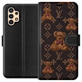 Pikkukuva 1 / 3: Samsung Galaxy A13 Lompakkokotelo Louis Vuitton Teddykarhu Kuvio Ylellinen Muotisuunnittelu Suosittu Motiivi Muoti-Trendi Ylelliset Asusteet