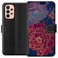 Miniatyrbillede 1 af 3: Samsung Galaxy A23 Tegnebogsetui Blomster