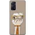 Kompatibelt Mobildeksel til Xiaomi Redmi Note 11 Pro Beige strutseprofessor beige