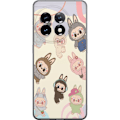 Pikkukuva 1 / 3: OnePlus 11R Läpinäkyvä kuori Labubu Pop Mart Kokoelma Motiivi Figuuri Kokoelma Suunnittelu Suosittu Taidelelu Pop Mart Luova Graafinen