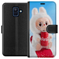 Miniatyrbillede 1 af 3: Samsung Galaxy A6 (2018) Tegnebogsetui Labubu Summer Edition