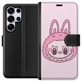 Miniatyrbillede 1 af 3: Samsung Galaxy S25 Ultra Tegnebogsetui Labubu Dyrekreds Bunny