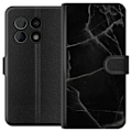 Miniatyrbillede 1 af 3: OnePlus 10 Pro Tegnebogsetui Sort marmor