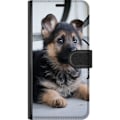 Pikkukuva 3 / 3: Apple iPhone SE (2020) Lompakkokotelo Saksanpaimenkoira Puppy