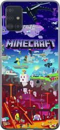 Kompatibelt Mobilskal till Samsung Galaxy A51 Minecraft