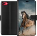 Kompatibelt Lommeboketui til Apple iPhone 7 Hopper Hest