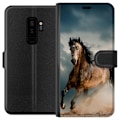 Miniatyrbillede 1 af 3: Samsung Galaxy S9+ Tegnebogsetui Hest