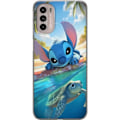 Miniatyrbillede 1 af 3: Motorola Moto G41 Gennemsigtig cover Stitch med skildpadde - s