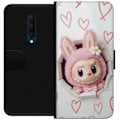 Pikkukuva 1 / 3: OnePlus 7T Pro Lompakkokotelo Labubu Sydän Taustakuva Pop Mart Rakkausteema Hahmodesign Suosittu Motiivi Keräilytaideteossarja