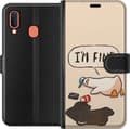 Kompatibel Tegnebogsetui til Samsung Galaxy A20e Fuld And