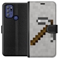 Miniatyrbillede 1 af 3: Motorola Moto G60S Tegnebogsetui Minecraft Værktøjer