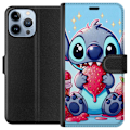 Miniatyrbillede 1 af 3: Apple iPhone 13 Pro Max Tegnebogsetui Strawberry Stitch