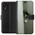 Miniatyrbillede 1 af 3: Samsung Galaxy Xcover 5 Tegnebogsetui HAHA Kat