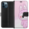 Miniatyrbild 1 av 3: Apple iPhone 12 Pro Max Plånboksfodral Labubu Bunny Series