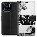 Pikkukuva 1 / 3: Xiaomi Redmi 10C Lompakkokotelo Leopard Faces