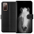 Miniatyrbillede 1 af 3: Samsung Galaxy S20 FE Tegnebogsetui Hvid Hest