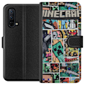 Miniatyrbillede 1 af 3: OnePlus Nord CE 5G Tegnebogsetui Minecraft Kunst