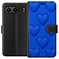 Miniatyrbilde 1 av 3: OnePlus Nord 4 Lommeboketui Blå Hjerter