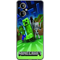 Pikkukuva 1 / 3: OnePlus Nord N20 5G Läpinäkyvä kuori Minecraft Creeper mobilskal i klassisk grön pixelstil