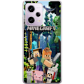 Pikkukuva 1 / 3: Xiaomi Redmi Note 12 Pro Läpinäkyvä kuori Minecraft-matkapuhelinkotelo metsällä ja pikselityylisillä hahmoilla