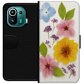 Miniatyrbillede 1 af 3: Xiaomi Mi 11 Pro Tegnebogsetui Pressede blomster