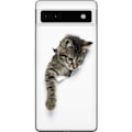 Miniatyrbilde 1 av 3: Google Pixel 6a Gjennomsiktig deksel Katt
