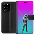 Pikkukuva 1 / 3: Samsung Galaxy S20 Ultra Lompakkokotelo musta ritari fortnite