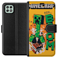 Miniatyrbillede 1 af 3: Samsung Galaxy A22 5G Tegnebogsetui Minecraft Boom