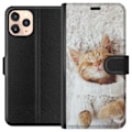 Miniatyrbillede 1 af 3: Apple iPhone 11 Pro Tegnebogsetui Kitty Sweater