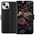 Miniatyrbillede 1 af 3: Apple iPhone 15 Tegnebogsetui Blomster