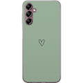 Pikkukuva 1 / 3: Samsung Galaxy A14 5G Läpinäkyvä kuori Sydän