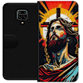 Pikkukuva 1 / 3: Xiaomi Redmi Note 9 Pro Lompakkokotelo Jeesus ja Kortti - usko