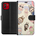 Miniatyrbillede 1 af 3: Samsung Galaxy A03 Tegnebogsetui Labubu Pop Mart Samling Motiv Figur Samling Design Populært Art Toy Pop Mart Kreativ Grafisk