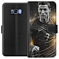 Pikkukuva 1 / 3: Samsung Galaxy S8 Lompakkokotelo Cristiano Ronaldo
