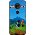Pikkukuva 1 / 3: Motorola Moto G7 Läpinäkyvä kuori Minecraft Key Art