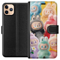 Pikkukuva 1 / 3: Apple iPhone 11 Pro Max Lompakkokotelo Labubu Luonnos Tyyli