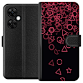 Miniatyrbillede 1 af 3: OnePlus Nord CE3 Tegnebogsetui Squid Game Ikoner Serie Design Populært TV Spil Ikoner Grafisk Motiv Asiatisk Trend Dramaserie