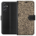 Miniatyrbild 1 av 3: Samsung Galaxy A15 5G Plånboksfodral Leopard Mönster