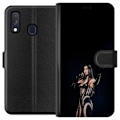 Miniatyrbillede 1 af 3: Samsung Galaxy A40 Tegnebogsetui Dua Lipa – Pop Star Aesthetic